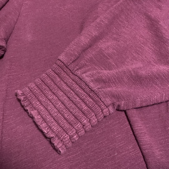 Sonoma plumb colored tee long sleeve size Large - Picture 7 of 7